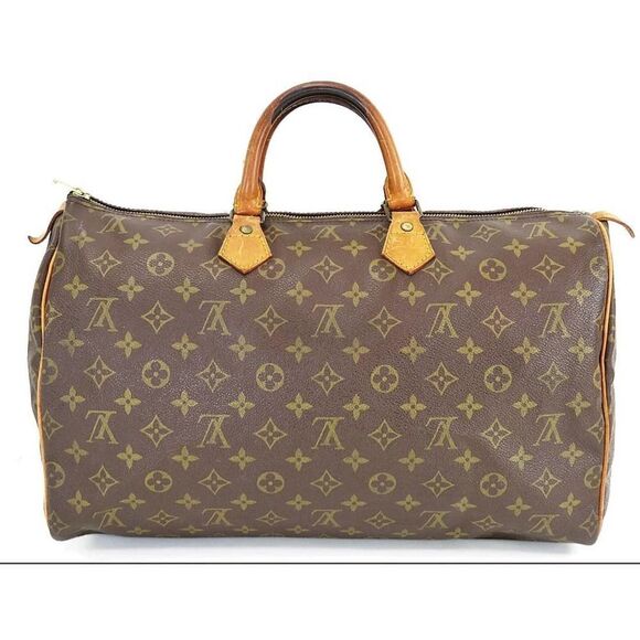 Authentic LOUIS VUITTON Speedy 40 Monogram Boston Handbag Purse #44172. 842 - Picture 3 of 12